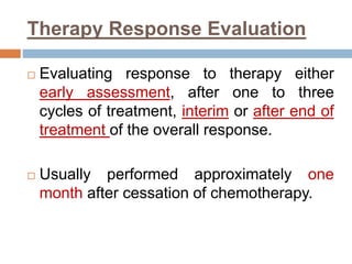 Pet ct assessment of therapeutic response in extra-nodal non Hodgkin ...