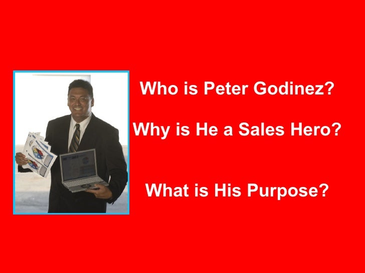 Peter Godinez Sales Hero Slide 2
