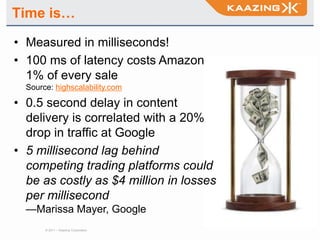 AgendaHigh Speed HTML5 Web Apps