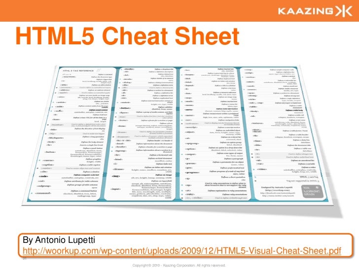 html5 cheat sheet by antonio html5 cheat sheet pdf