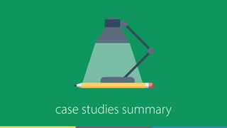 case studies summary
 