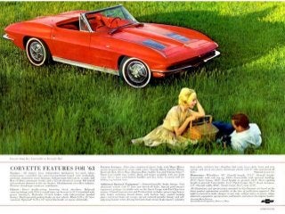 Peter Bouchard - Corvette Features for 1963