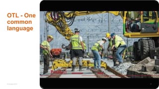 © Arcadis 2017
OTL - One
common
language
17
 