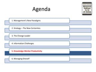 The fourth Information RevolutionThe cost and price reductions of the third Information Revolution were at least as great as those of the present, the fourth Information Revolution. And so were the speed and the extent of its spread.Just as important as the reduction in costs and the speed of the new printing technology was its impact on what information meant.Luther, on October 31, 1517, nailed his ninety-five theses on a church door in an obscure German town. These printed leaflets ignited the religious firestorm that turned into the Reformation.Chapter 4: Information Challenges