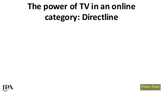BAM Congress 2017: Peter Field - Exploiting the full effectiveness potential of the evolving media landscape