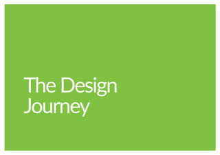 The Design
Journey
 