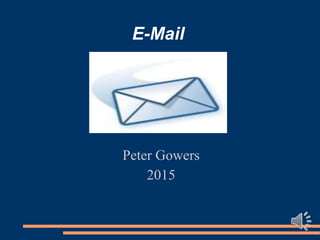 E-Mail
Peter Gowers
2015
 