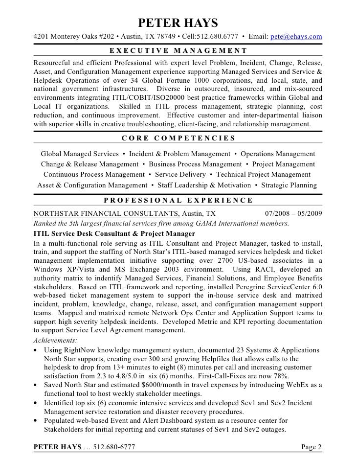 resume for self employed contractor