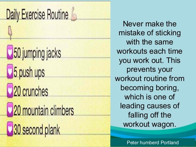 peter humberd portland work out tips for beginners working out for beginners