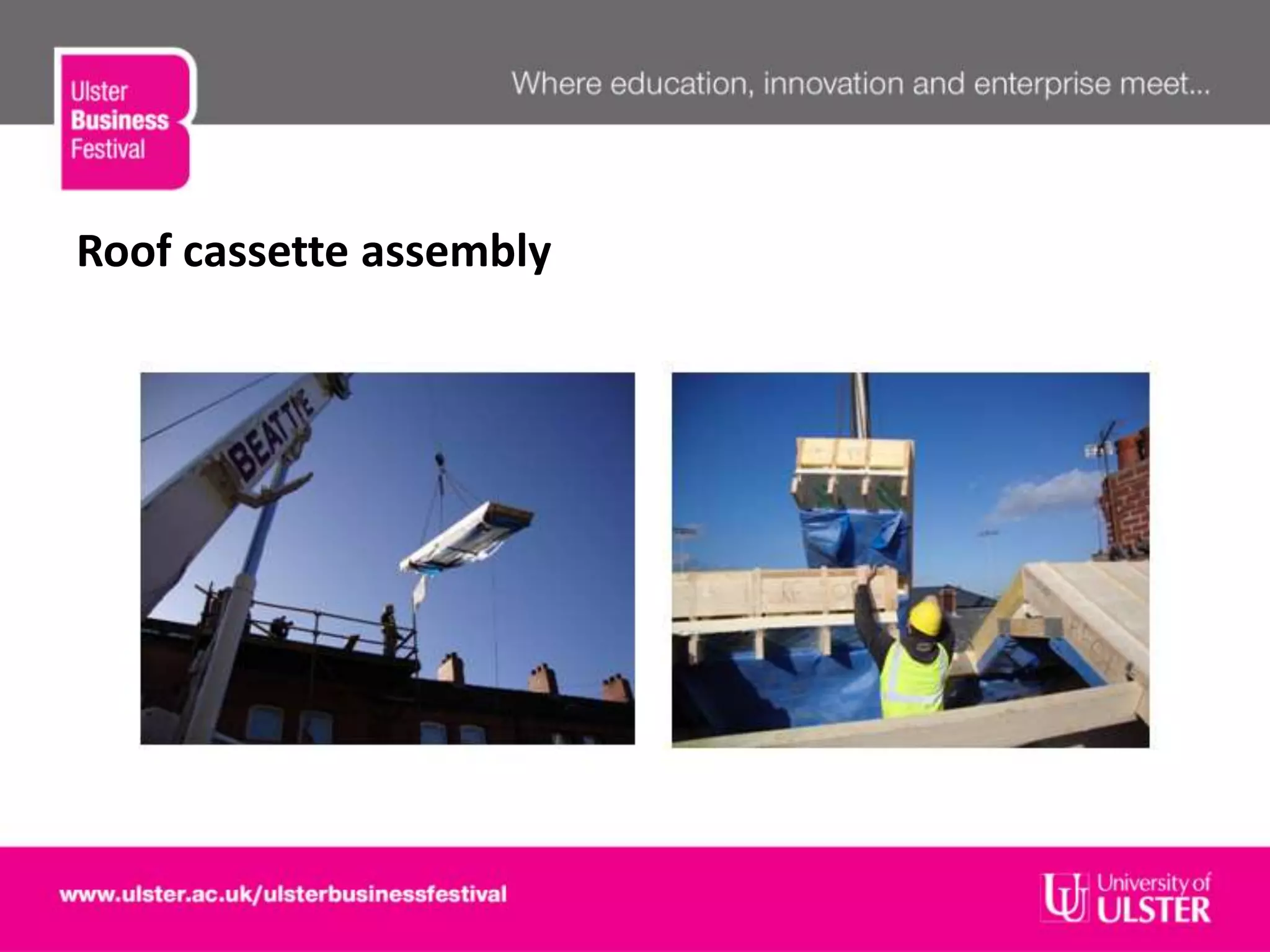 Roof cassette assembly