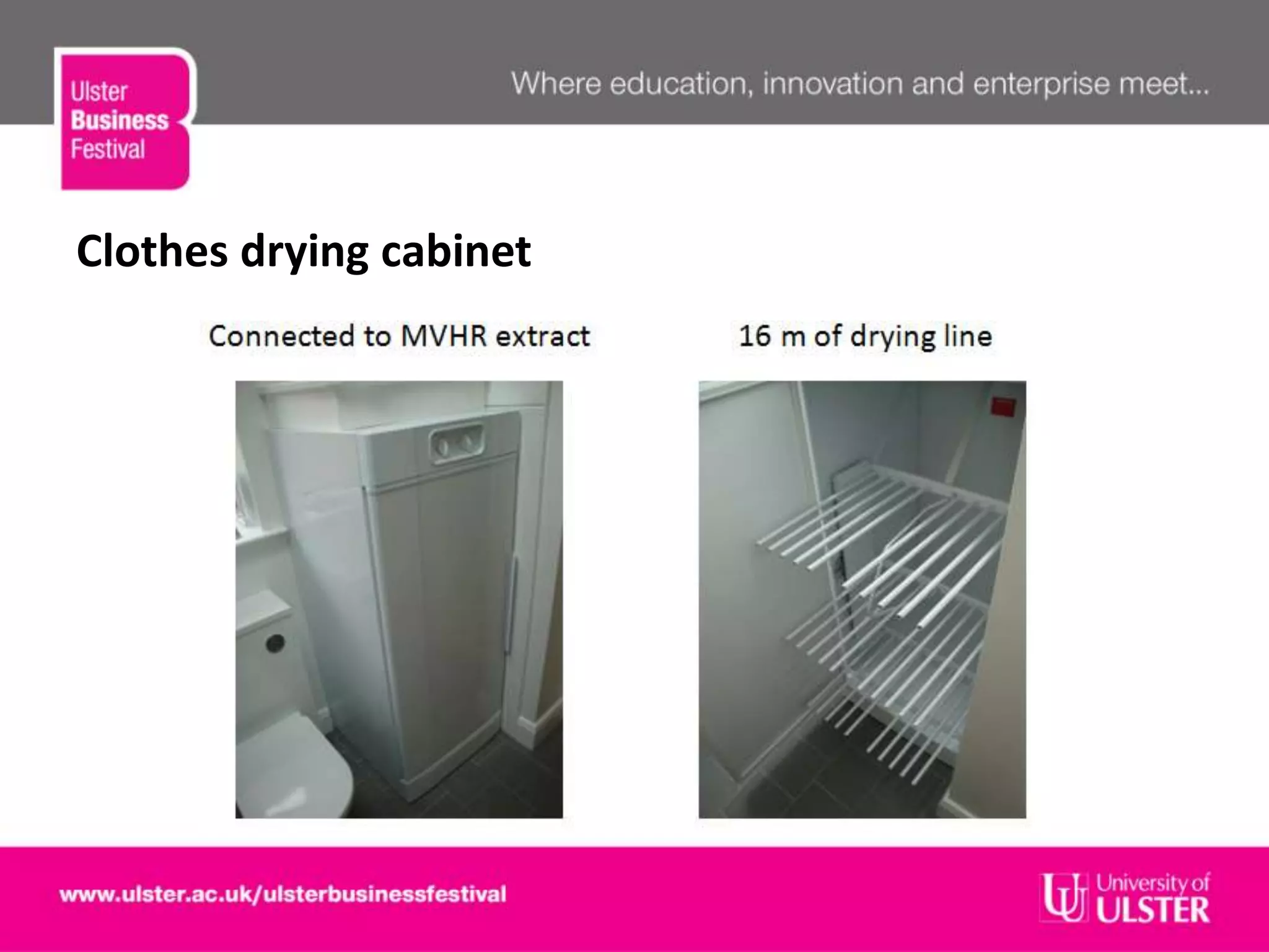 Clothes drying cabinet