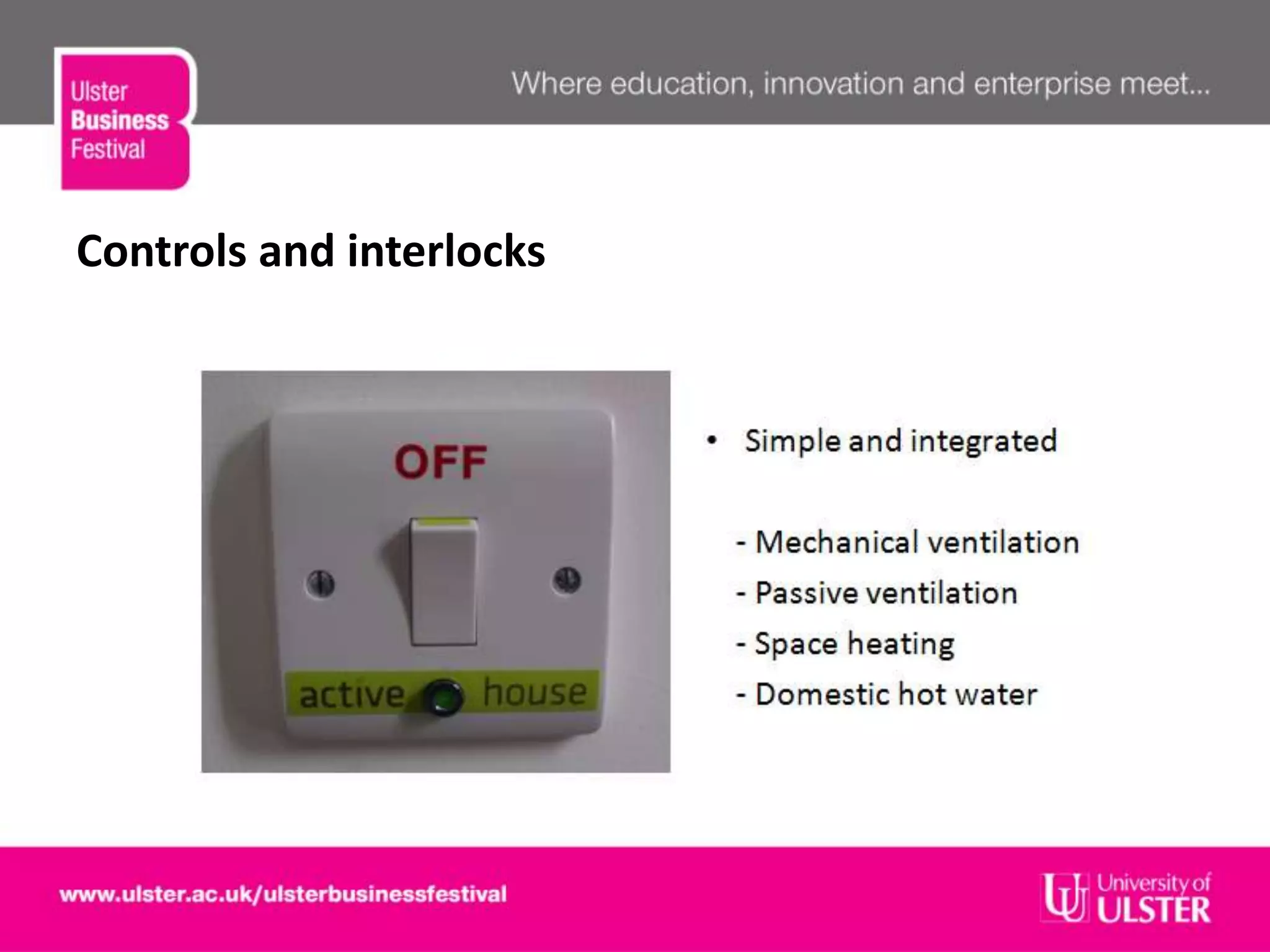 Controls and interlocks
