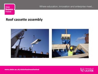 Roof cassette assembly
 