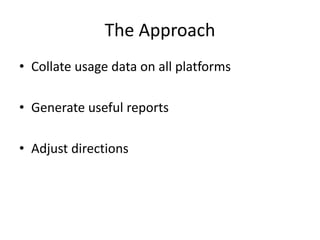 Measuring use of ILRI’s knowledge outputs – Some work in progress 