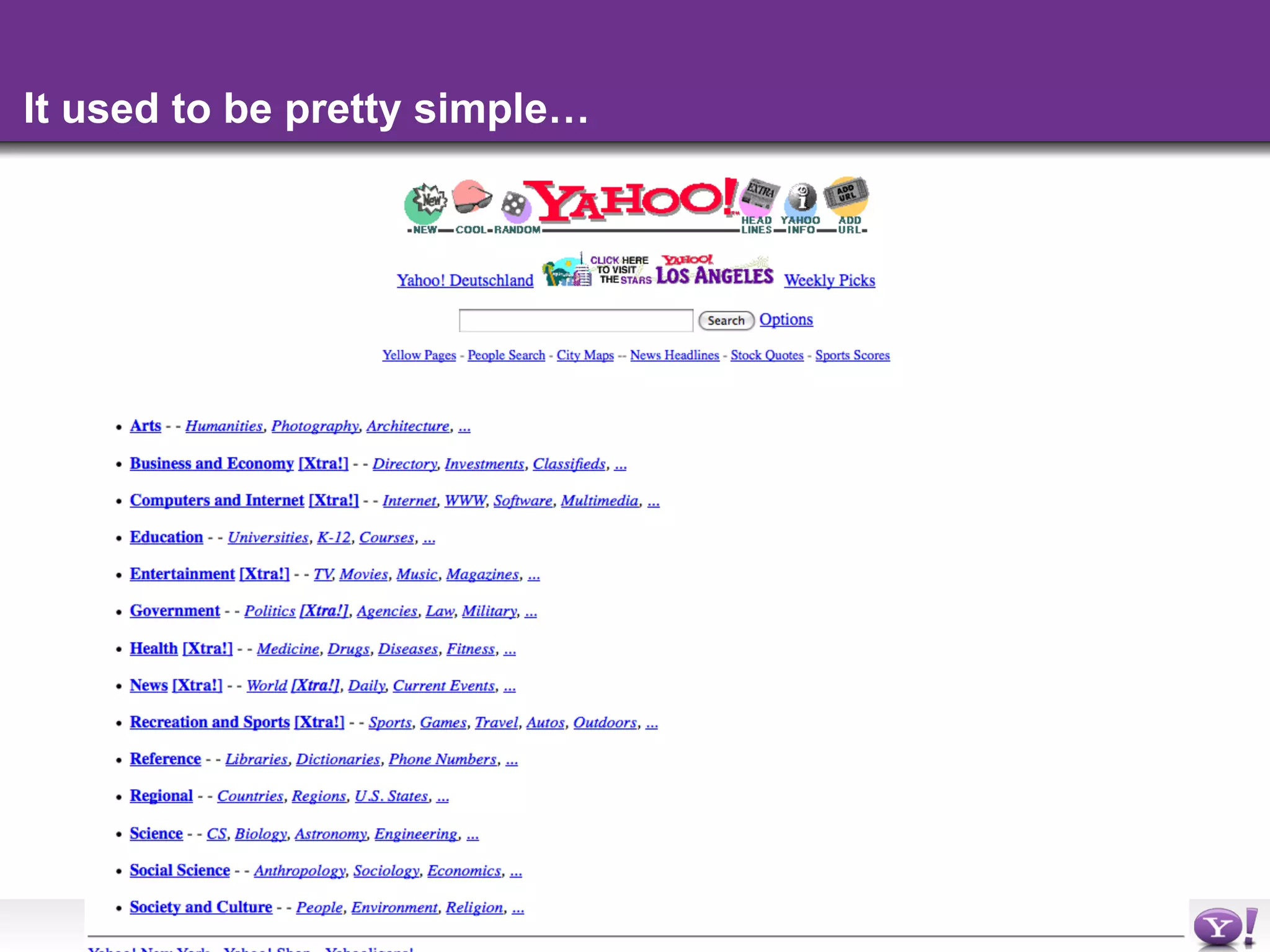 It used to be pretty simple…




                               -4-
 