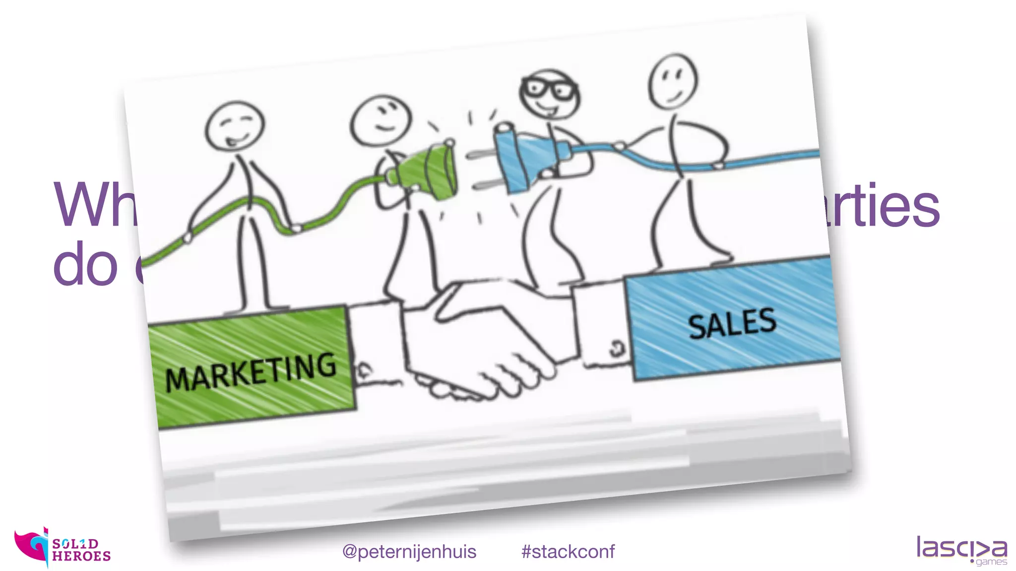 What do these commercial parties
do differently?
@peternijenhuis #stackconf
 