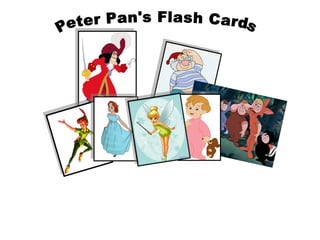 Peter pan's flash cards