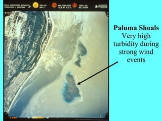 Paluma Shoals Very high turbidity during strong wind events 