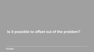 Is it possible to offset out of the problem?
 