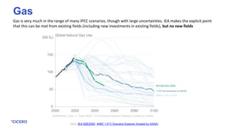 IEA Net Zero Emissions 2050 - UNEP-FI version | PPTX