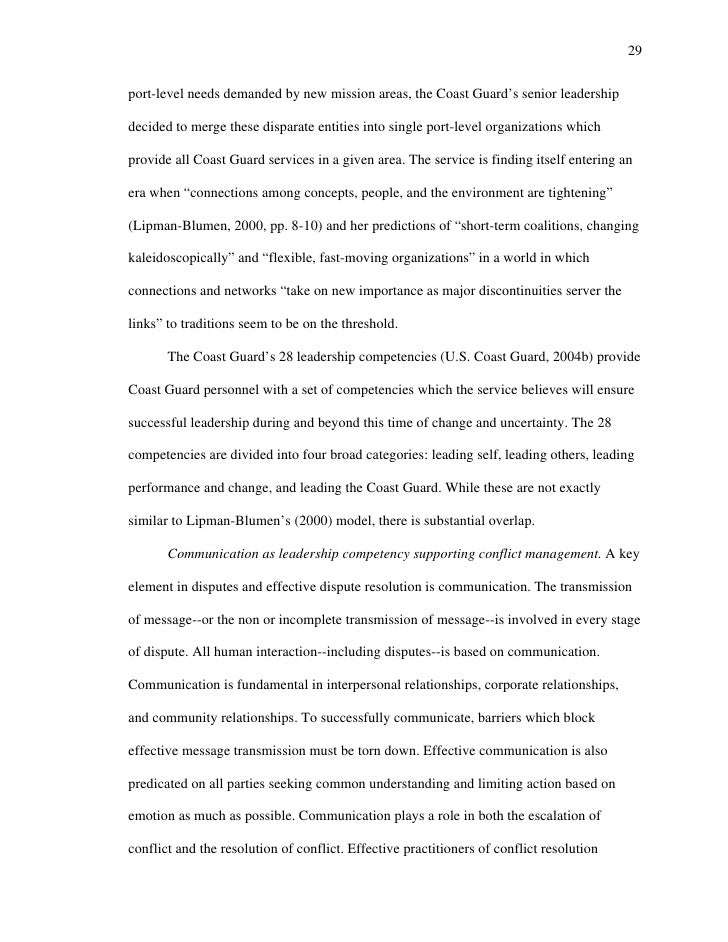 Doctoral dissertation leadership education
