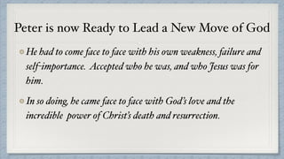 Preparing for Power - The Story of Peter | PDF