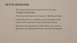 Humane Myth Stories, Myth, and the Humane Network | PDF