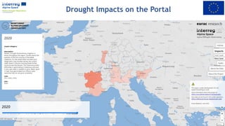 Drought Impacts on the Portal
 