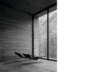 Architecture of Peter Zumthor | PPT