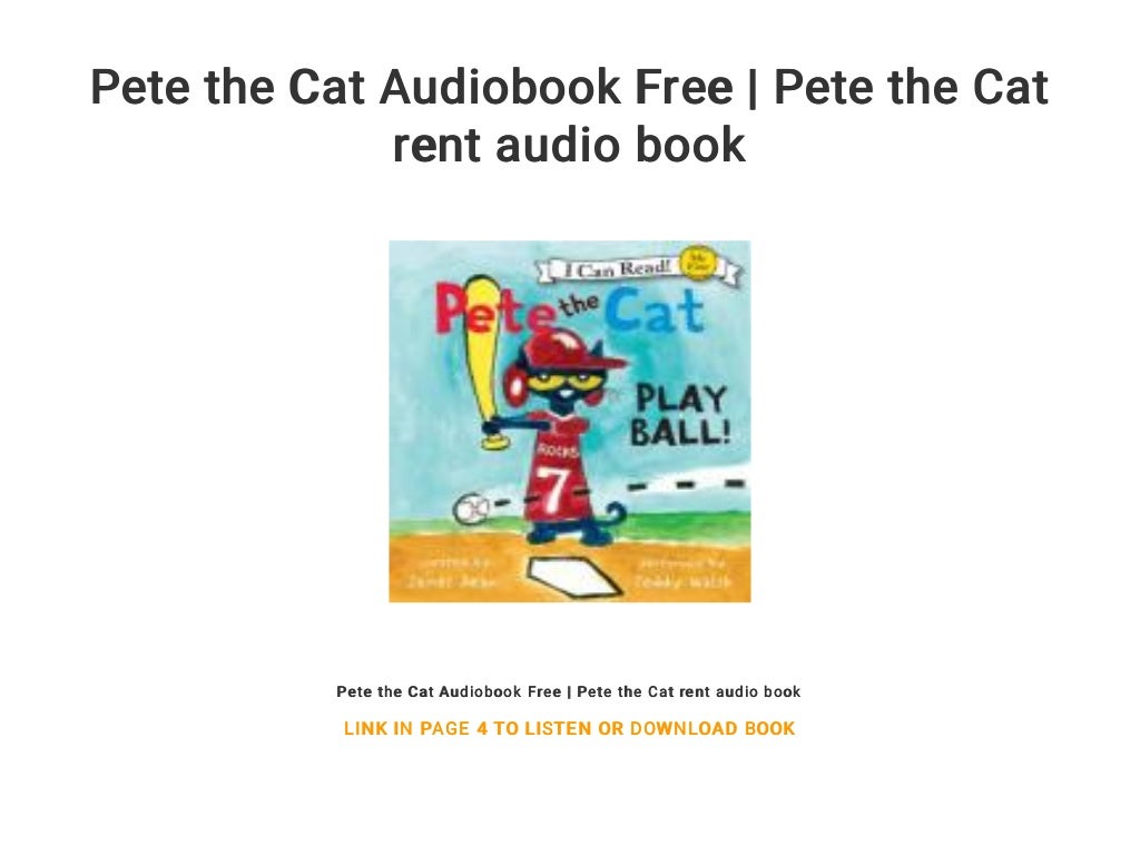 Pete the Cat Audiobook Free | Pete the Cat rent audio book