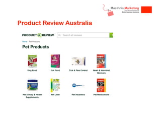 Product Review Australia

 