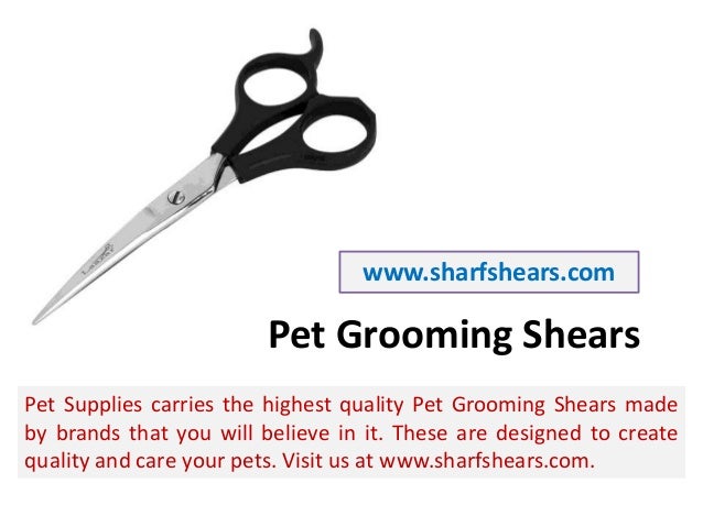 View of Thinning Shears for Dogs