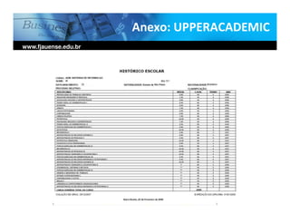 Anexo: UPPERACADEMIC
www.fjauense.edu.br
 