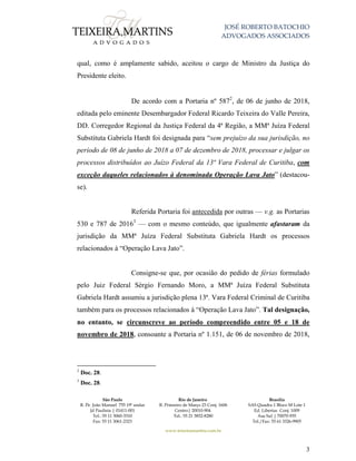 JOSÉ ROBERTO BATOCHIO
ADVOGADOS ASSOCIADOS
São Paulo
R. Pe. João Manuel 755 19º andar
Jd Paulista | 01411-001
Tel.: 55 11...