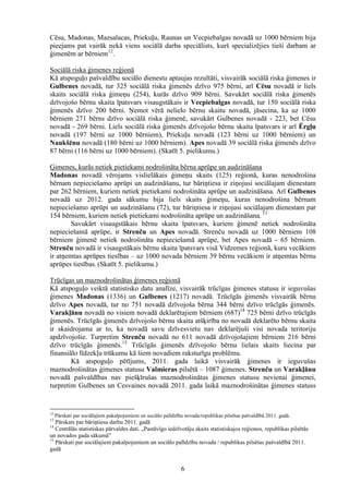 Riskam Sociālajam riskam pakļauto ģimeņu situācijas analīze Latvijā | PDF