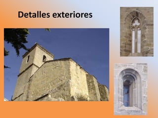 Detalles exteriores
 