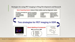 PET in Drug Development | PPTX