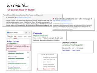 En réalité…
On pouvait déjà s’en douter !
 