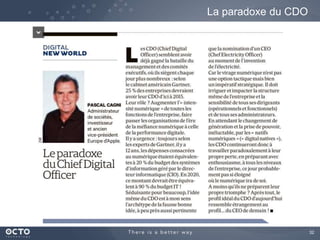 32
La paradoxe du CDO
 