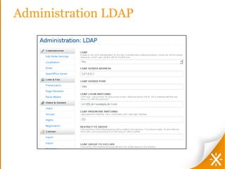 Administration LDAP
 