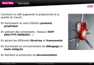 Pour de  nombreux  petits projets, il faut les  automatiser 