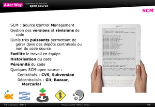 Axes 3 axes majeurs Libération du code 