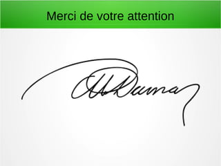 Merci de votre attention
 