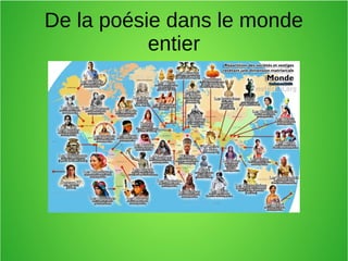De la poésie dans le monde
entier
 