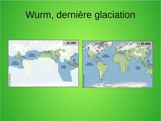 Wurm, dernière glaciation
 