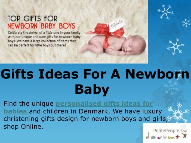 unique gift ideas for newborn baby