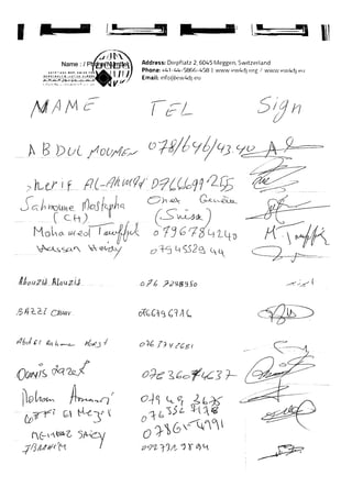 Signatures 1 