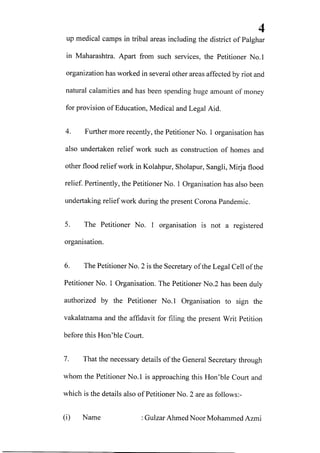 Petition filed in supreme court seeking action against media for communalizing nizamuddin markaz issue