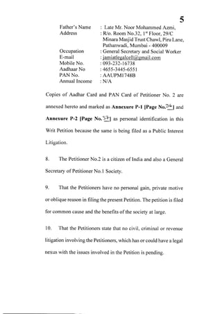 Petition filed in supreme court seeking action against media for communalizing nizamuddin markaz issue