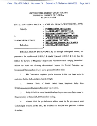 Case 1:08-cr-20612-PAS   Document 79   Entered on FLSD Docket 09/09/2008   Page 1 of 5
 